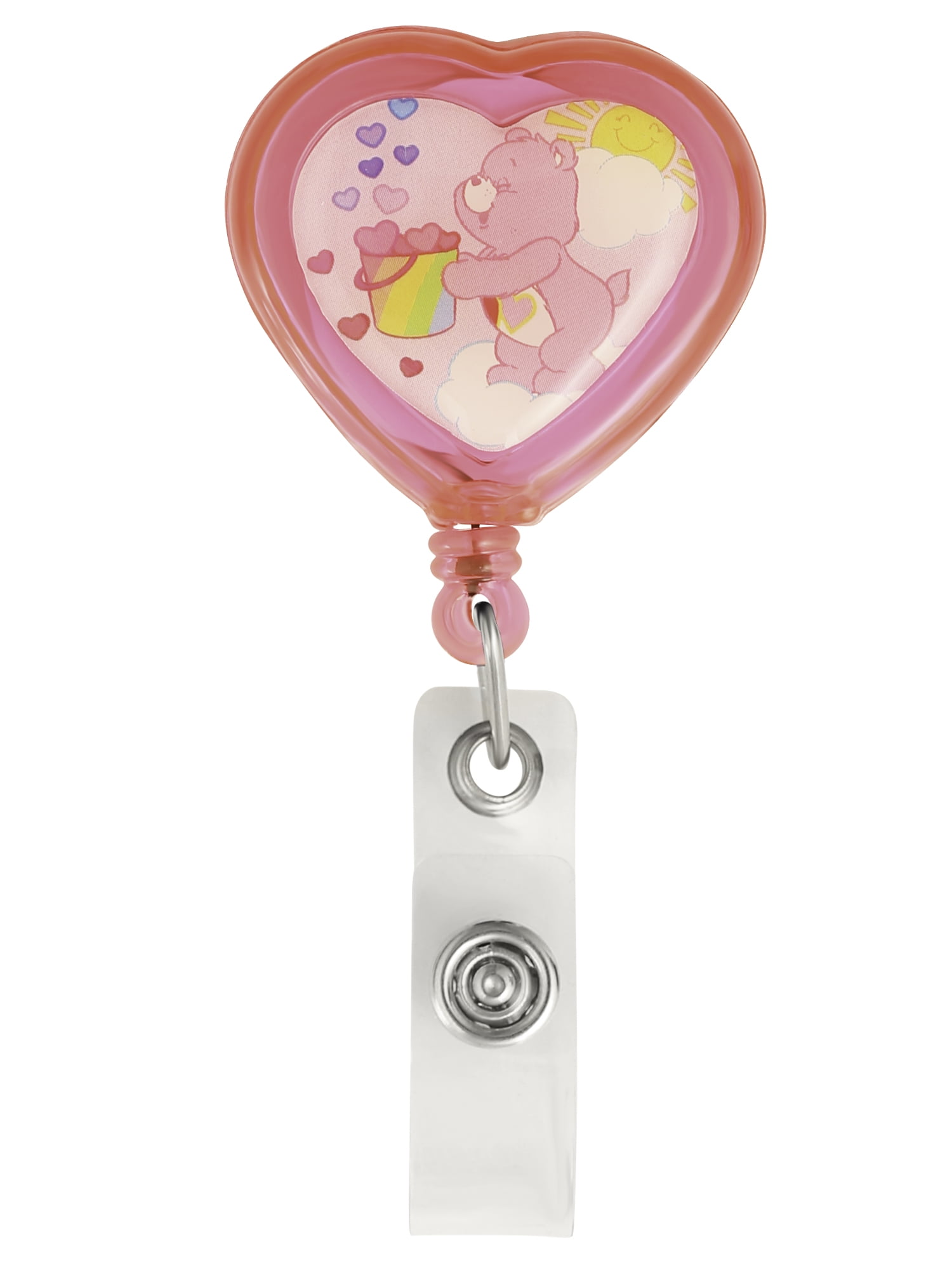 CloudCo Care Bears Badge Reel, 26-inch Retractable ID Card