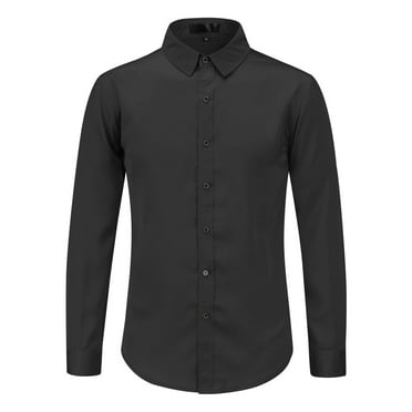 adviicd Men's Casual Stylish Button Down Shirt Long Sleeve Dress Shirts ...