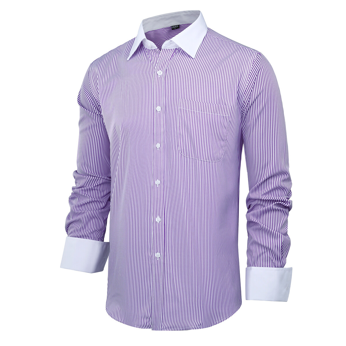 Manchester Slim Fit Dress Shirt – Cotton and Polyester – Long Sleeve main image 0