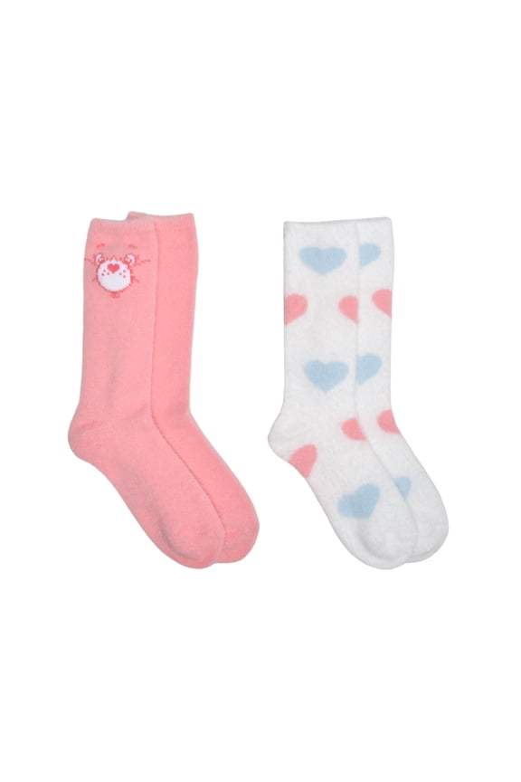 Cloudco Care Bears Women's' 2-Pack Boot Socks, Shoe Size 4-10