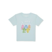 Cloudco Girls Care Bears, Crew Neck, Short Sleeve, Graphic T-Shirt, Sizes 4-16