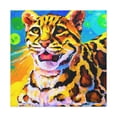 thumbnail image 1 of Clouded Leopard Fauvism - Canvas, 1 of 25
