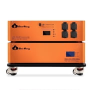 48V Stackable LiFePO4 Battery with 6kw Inverter 60A MTTP 10 Year Lifetime Perfect for Monitor RV, Solar, Energy Storage, Overland, Off-GridDD48V-150Ah +Inverter