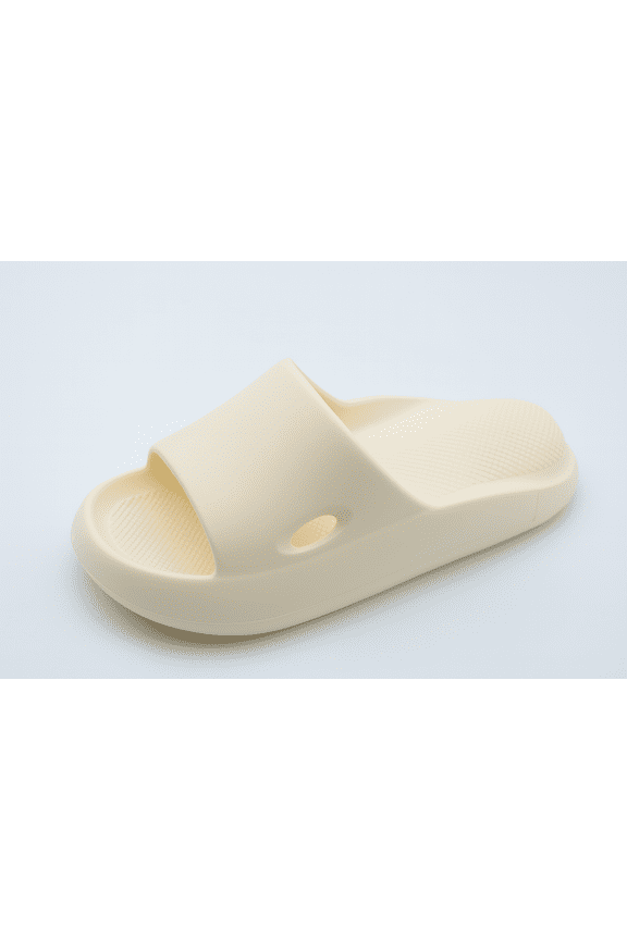 Comfort Cloud Slide Sandals for Women and Men, Non-Slip Shower Bathroom Slippers, Thick Sole Indoor House Slides