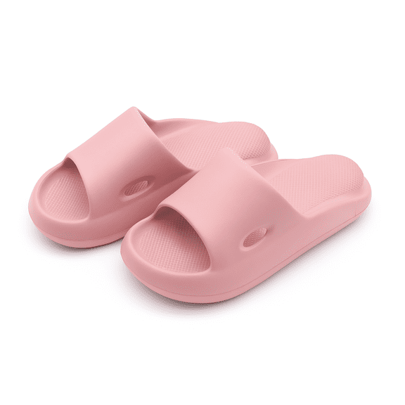 Clouds Anti-Slip Slippers for Women and Men, Shower Bathroom Slides Sandals House Slippers Comfort Thick Sole Slides