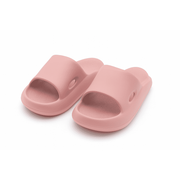 Comfort Cloud Slide Sandals for Women and Men, Non-Slip Shower Bathroom Slippers, Thick Sole Indoor House Slides
