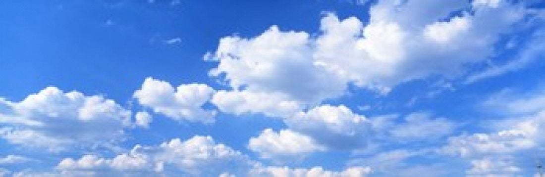 Clouds Canvas Art - Panoramic Images (18 x 6)