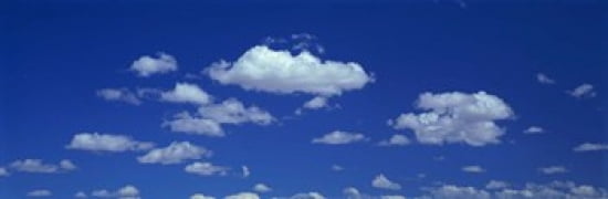 Clouds Canvas Art - Panoramic Images (36 x 12)