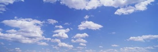 Clouds Canvas Art - Panoramic Images (36 x 12)