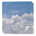 thumbnail image 1 of Clouds Cloth Napkins Washable Set of 2, Blue White Sky Natural Landscape Reusable Dinner Table Napkins Cloth Bulk for Weddings Kitchen Restaurants Hotel Events Parties 20 x 20 Inch, 1 of 9