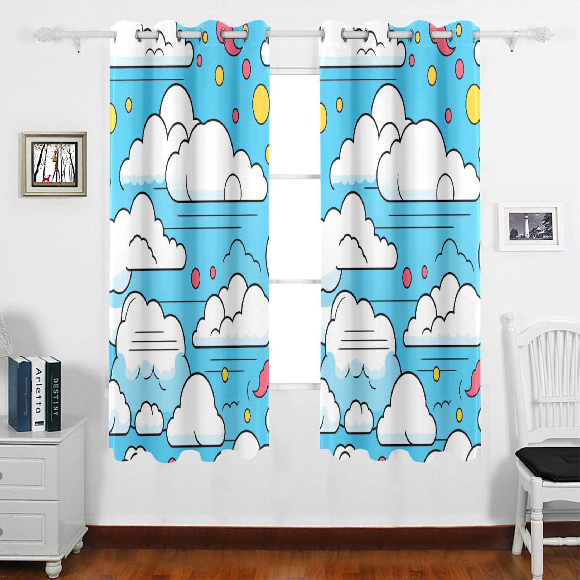 Cute Bedroom Blackout Curtains