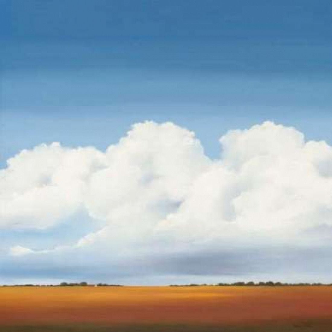 Clouds I Canvas Art - Hans Paus (24 x 24)