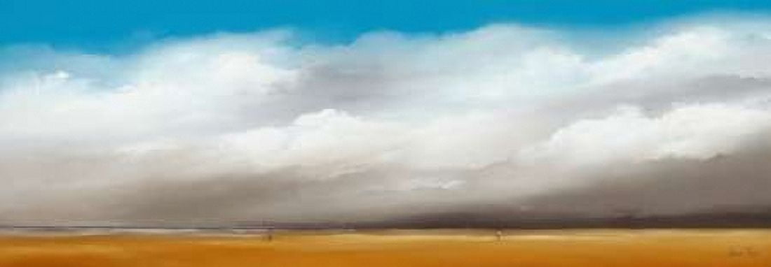 Clouds III Canvas Art - Hans Paus (10 x 20)