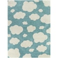 thumbnail image 1 of Clouds Kids Shag Area Rug, 1 of 20