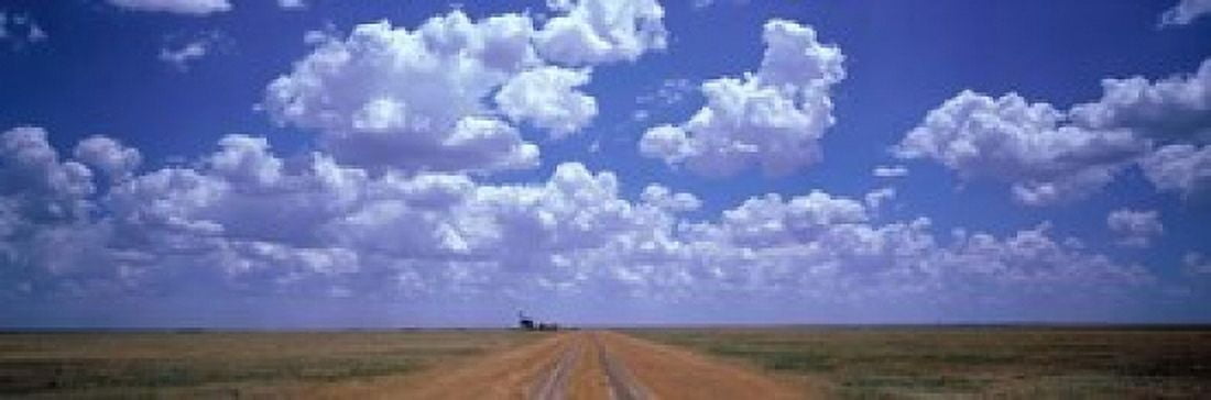 Clouds Over Prairie Amarillo TX Canvas Art - Panoramic Images (37 x 12)