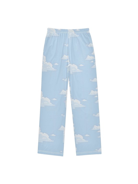 Clouds Pajama Pants Soft Lightweight Lounge Pants Bottoms Sleep Pants Warm Comfy