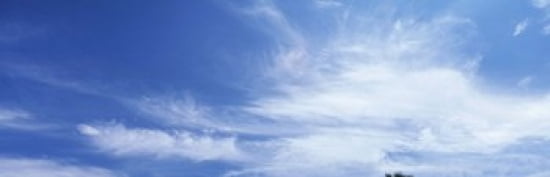 Clouds Phoenix AZ USA Canvas Art - Panoramic Images (36 x 12)