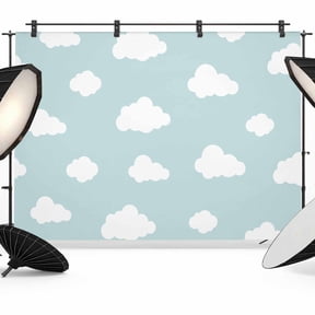 Clouds Photography Backdrop 7x5FT, Blue Sky Photo Backdrops, Background for Photography Studio Photo Studio Background, Back Drop for Photoshoot