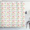 thumbnail image 1 of Ambesonne Clouds Shower Curtain, Pastel Sky Elements, 69"Wx70"L, Multicolor, 1 of 3