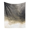 thumbnail image 1 of Clouds Soft Flannel Fleece Blanket, Heavy Storm Clouds in Dark Sky Hurricane Weather Cloudscape Mass of Liquid Droplets Image, Cozy Plush for Indoor and Outdoor Use, 70" x 90", Grey, by Ambesonne, 1 of 5