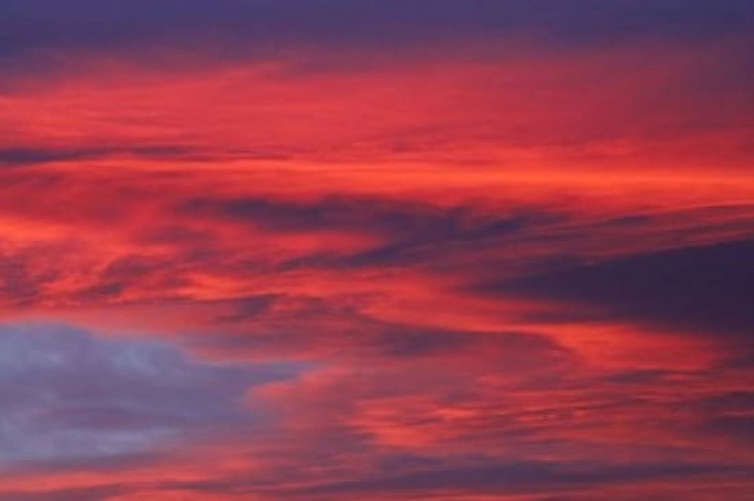 Clouds Sunset Dunedin Otago South Island New Zealand Canvas Art - David Wall DanitaDelimont (35 x 24)