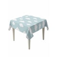 thumbnail image 1 of Clouds Table Cloth, Cartoon Blue Sky Minimalist Aesthetic Waterproof Tablecloth for Square Tables, Reusable Washable Fabric Table Cover for Restaurant Kitchen Dining Tables 60"x60", 1 of 6