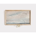 Screen Scaver Abstract Clouds Wall Art, Vintage Sky, Neutral Abstract Modern Farmhouse ...