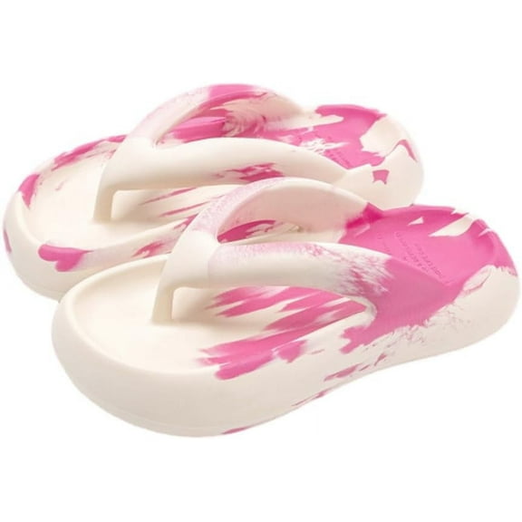 Clouds Women's Slippers Beach Sandals Women's Comfort Slippers Non-Slip Flip Flops Soft Bottom Shower Shoes Summer Sandals