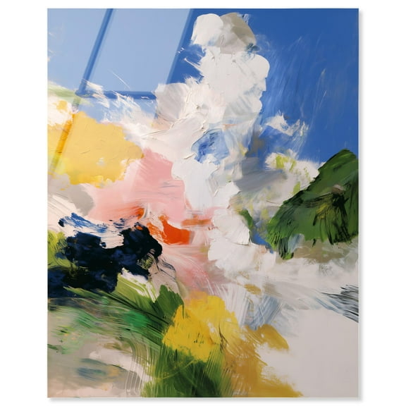 Clouds and Color II Acrylic Modern Wall Art by Art Remedy, Ready to Hang, 16 x 20