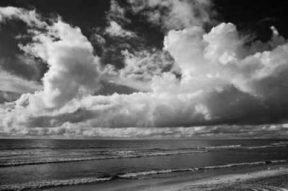 Clouds at the Beach Canvas Art - Lee Peterson (20 x 28)