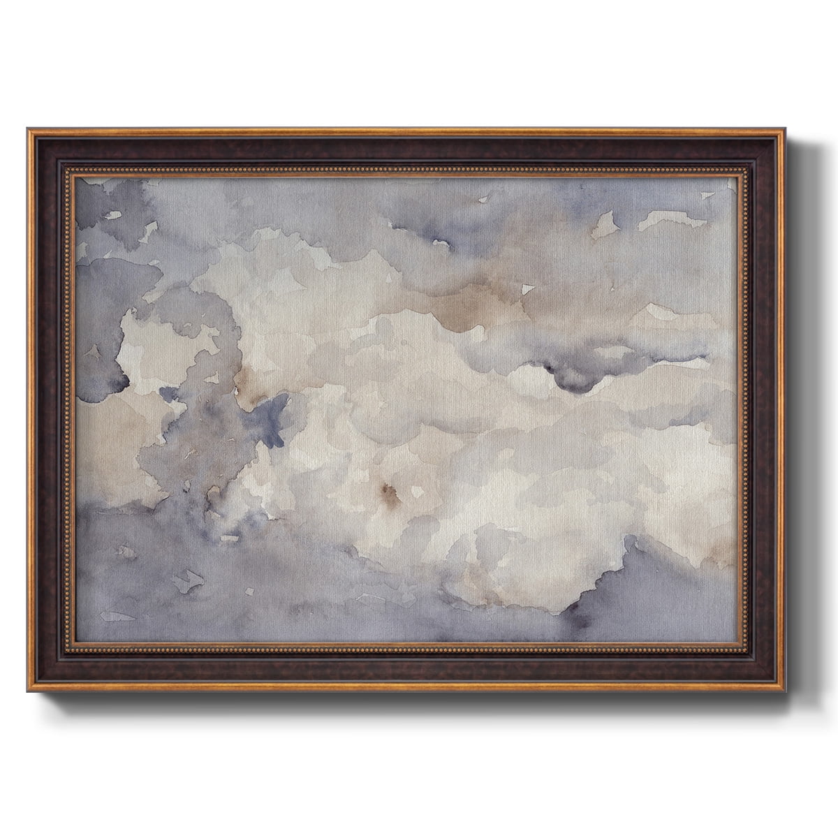 Clouds in Neutral II Premium Framed Canvas- Ready to Hang