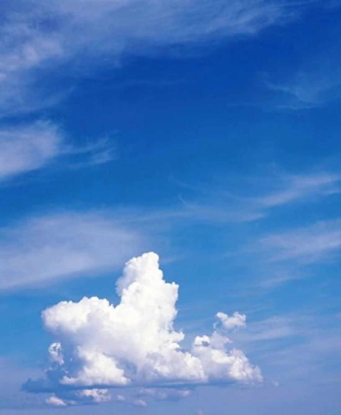 Clouds in Sky Canvas Art - Panoramic Images (20 x 24)