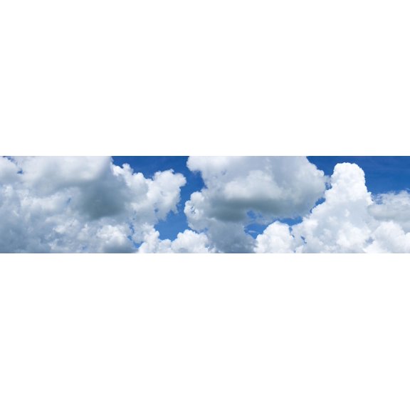 Clouds in a blue sky; Alberta, Canada Poster Print by 770 Productions / Design Pics (17 x 11)