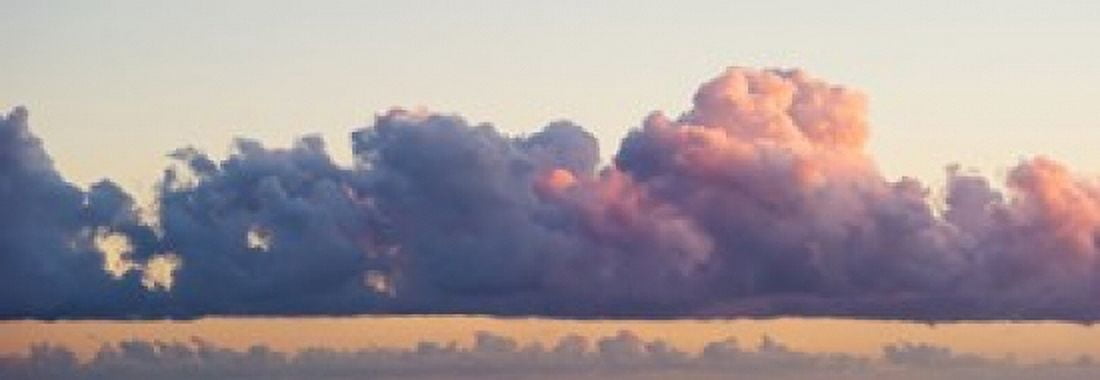 Clouds in the sky Los Angeles California USA Canvas Art - Panoramic Images (18 x 7)
