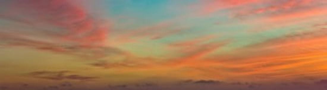 Clouds in the sky Los Angeles California USA Canvas Art - Panoramic Images (42 x 12)