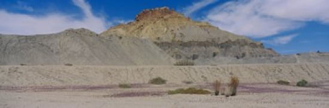 Clouds over mountains Caineville Mesa Wayne County Utah USA Canvas Art - Panoramic Images (18 x 6)