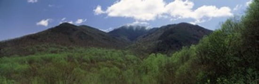 Clouds over mountains Great Smoky Mountains National Park Tennessee USA Canvas Art - Panoramic Images (18 x 6)