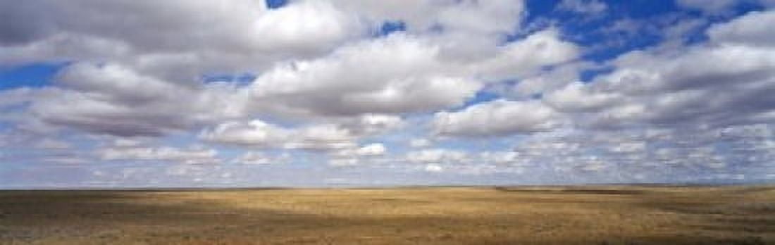 Clouds over open rangeland Texas USA Canvas Art - Panoramic Images (18 x 6)