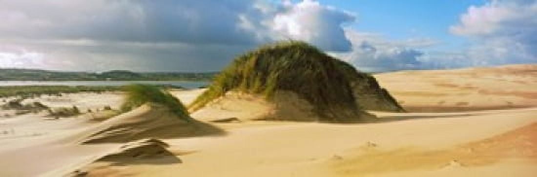 Clouds over sand dunes Sands of Forvie Newburgh Aberdeenshire Scotland Canvas Art - Panoramic Images (36 x 12)