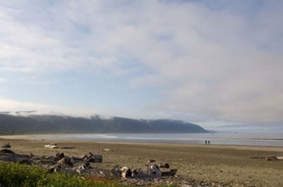 Clouds over the ocean California USA Canvas Art - Panoramic Images (36 x 24)