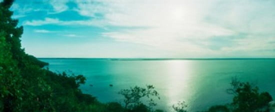 Clouds over the ocean Morro De Sao Paulo Tinhare Cairu Bahia Brazil Canvas Art - Panoramic Images (15 x 6)