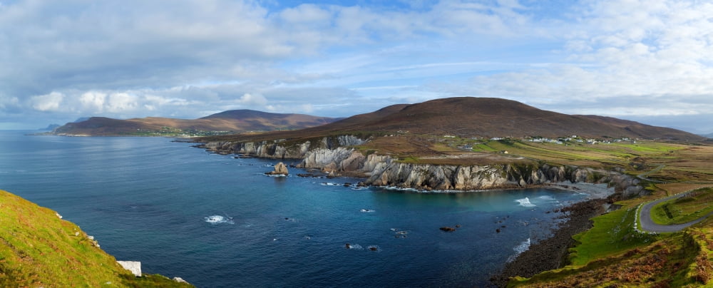 Clouds over the sea Atlantic Drive Achill Island County Mayo Republic of Ireland Canvas Art - Panoramic Images (36 x 12)