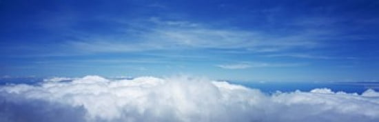Cloudscape Maui Hawaii USA Canvas Art - Panoramic Images (36 x 12)