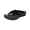 thumbnail image 1 of Clarks® Cloudsteppers Arla Kaylie Women's Flip Flop Sandals Color: Black Size: 9, 1 of 3