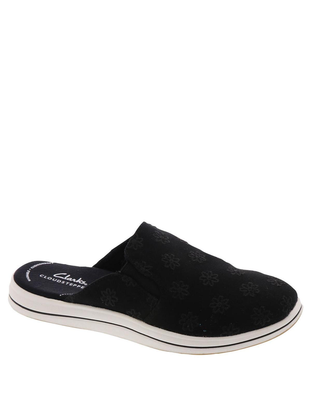 Cloudsteppers by Clarks Womens Breeze Shore Embroidered Canvas Mules Walmart