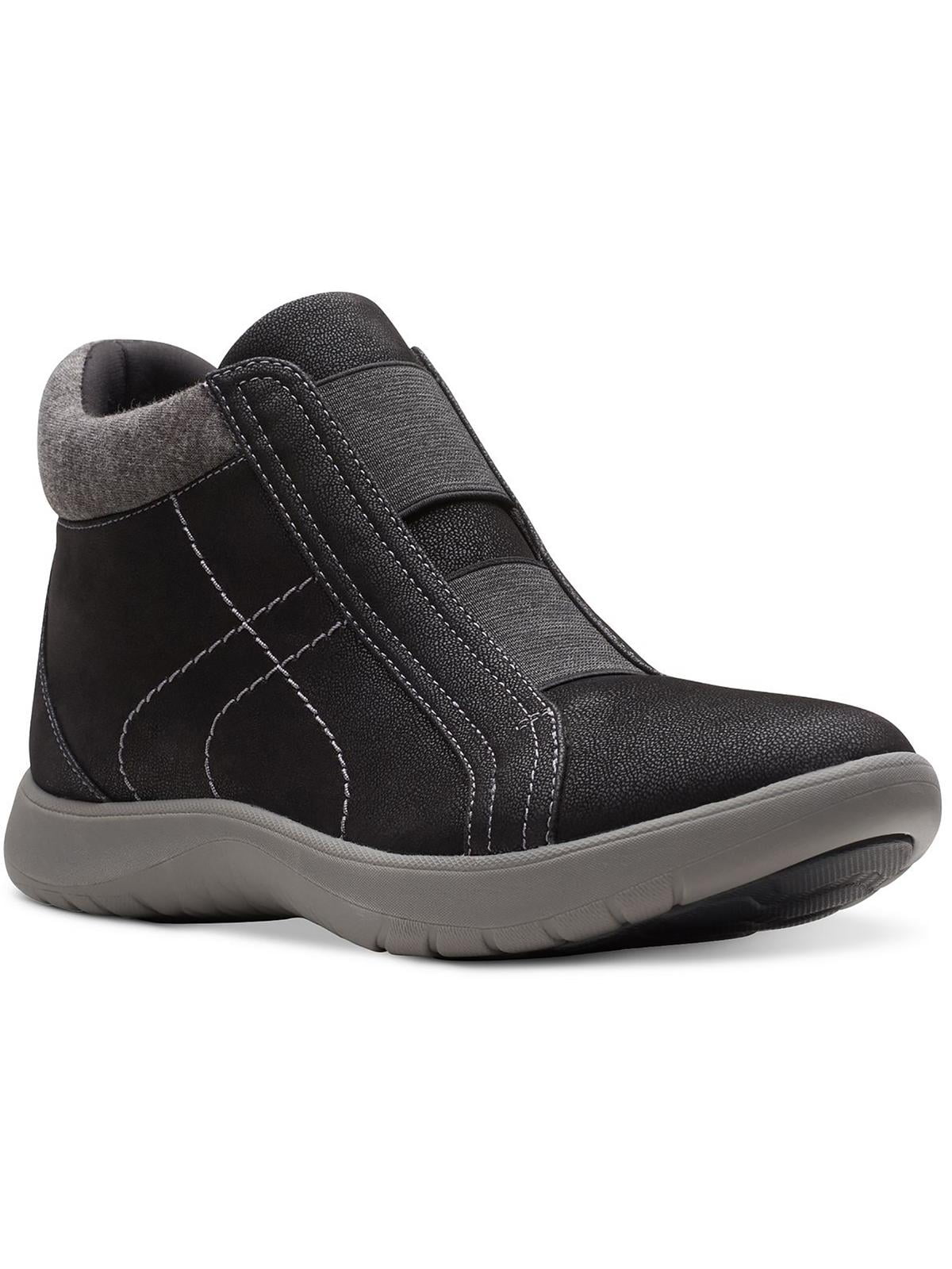 Cloudsteppers by Clarks Womens Slip On Laceless Ankle Boots