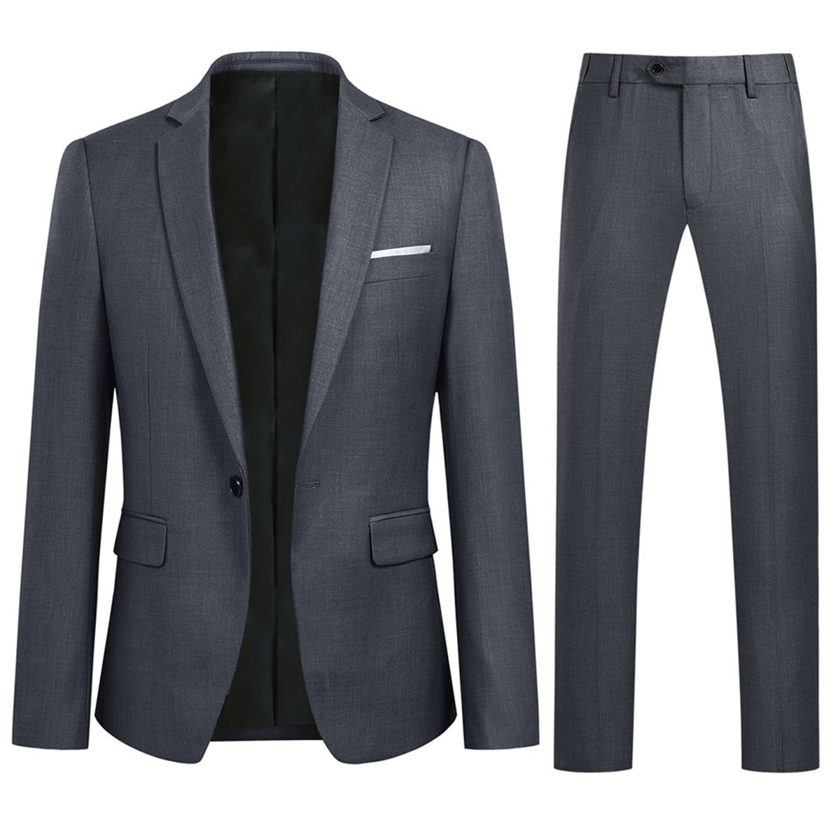 Slim Fit Grey Suit Blazer/Pant-2pc main image 0