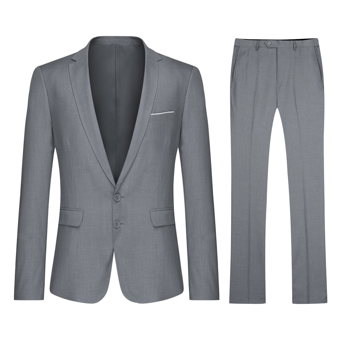 Men’s Suit Slim Fit Two-Piece Formal Blazer Set