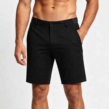 Cloudstyle Men's Casual Shorts Loose Fit Stretch Elastic Waist Summer 5-Inch Inseam