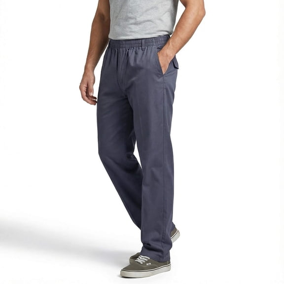 Cloudstyle Men's High-Rise Straight Leg Casual Pants - Lightweight Relaxed Fit Chino Trousers with 4 Pockets for Fall